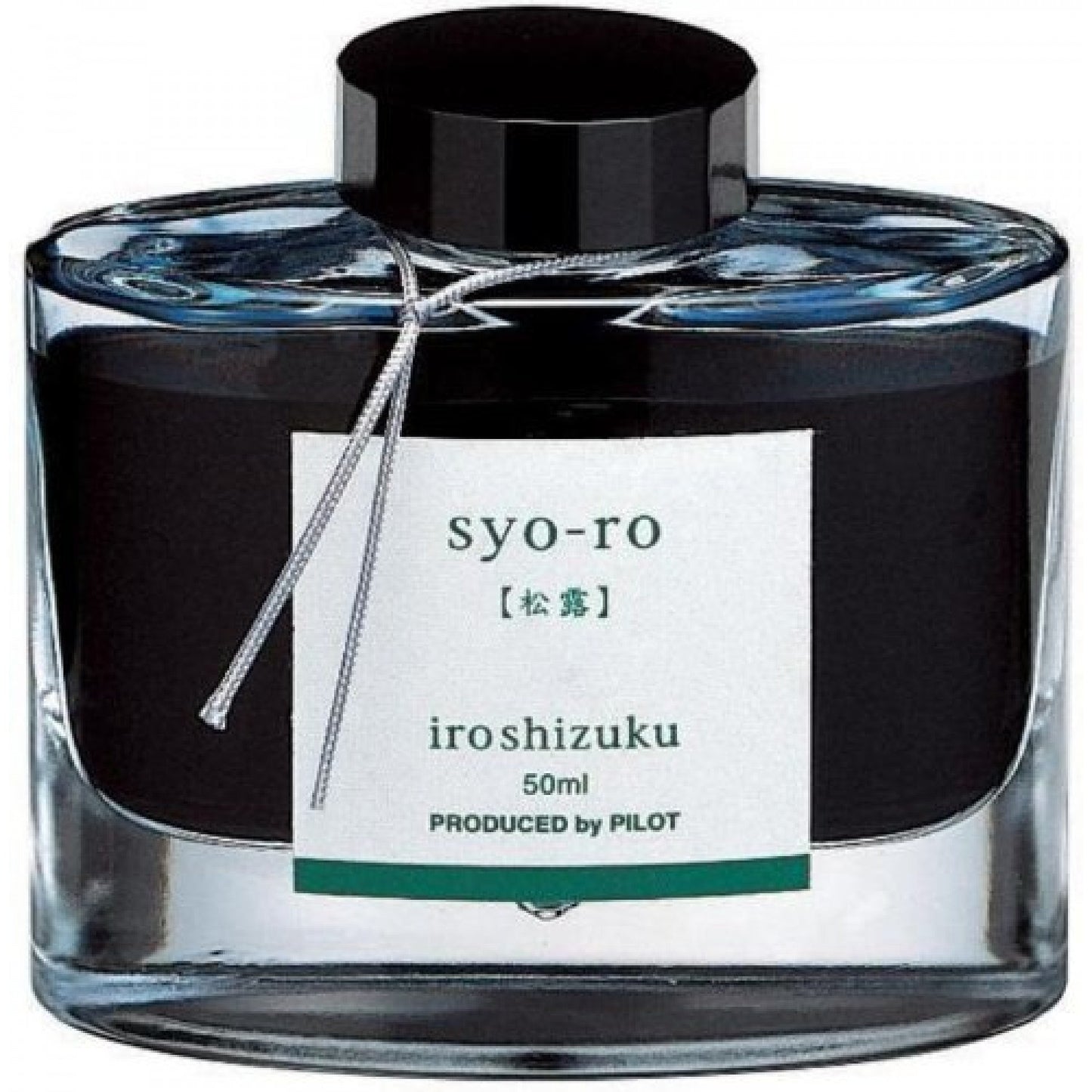 Namiki Iroshizuku Bottled Fountain Pen Ink, Syo-Ro, Dew On The Pine Tree, Light Green