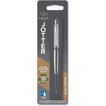 Parker Jotter SS CT Ball Point Pen M Blue BL1