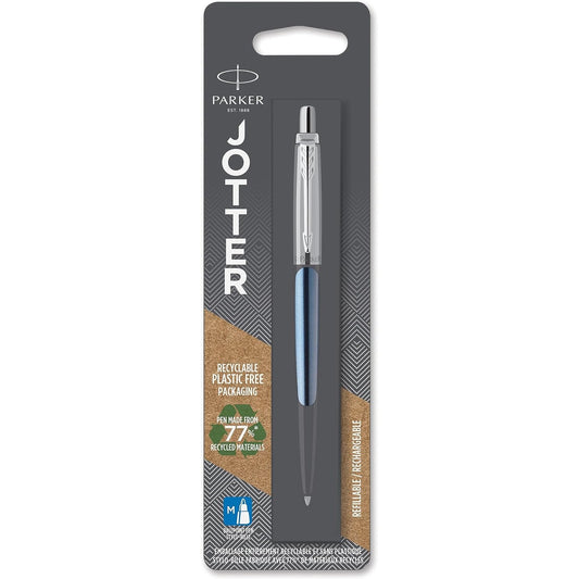 Parker Jotter WATERLOO Blue CT Ball Point Pen M Blue BL1