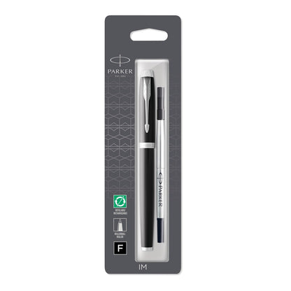 Parker IM Premium Black CT Roller Ball F.Black BL1
