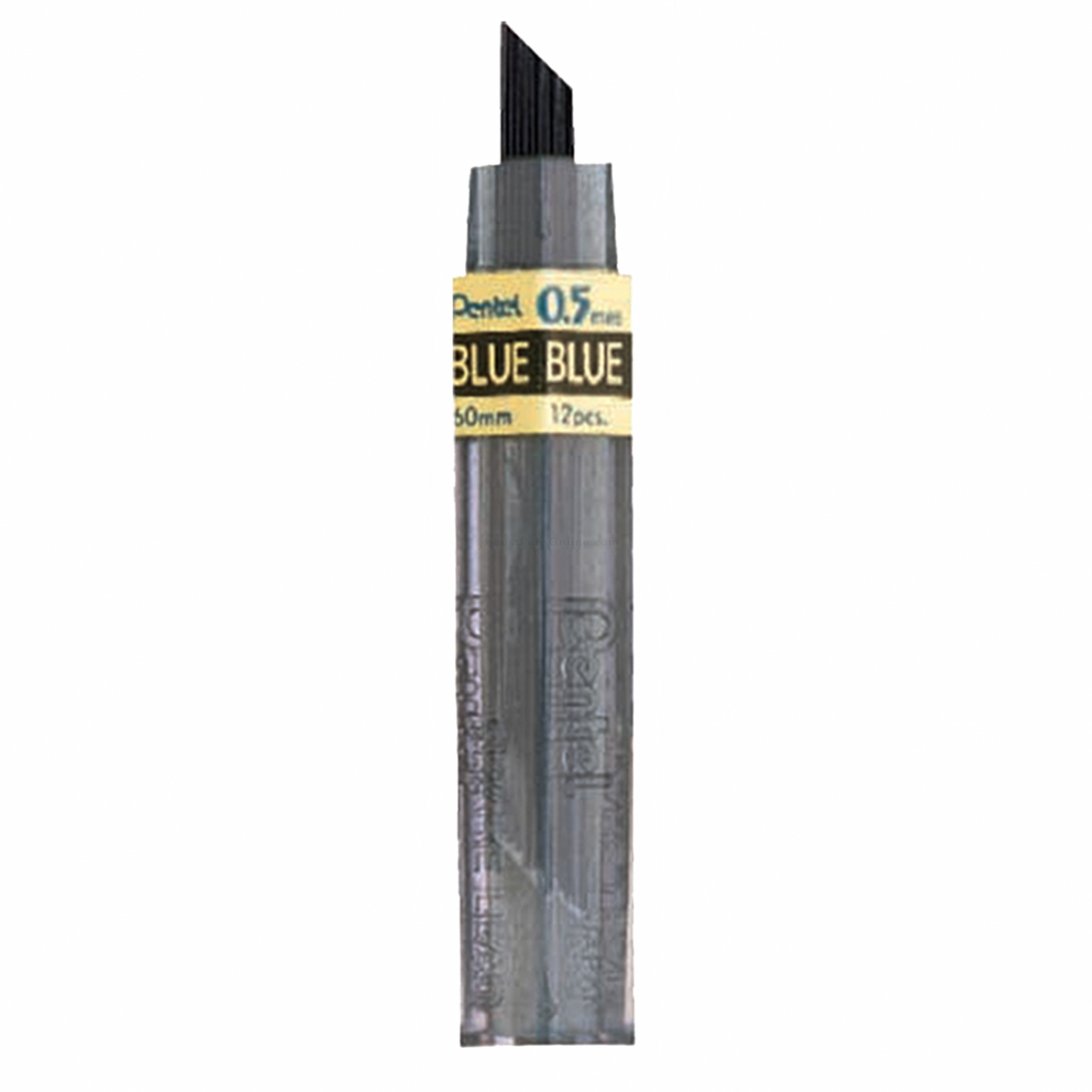Pentel Colored Lead, 0.5Mm Blue 12 Leads