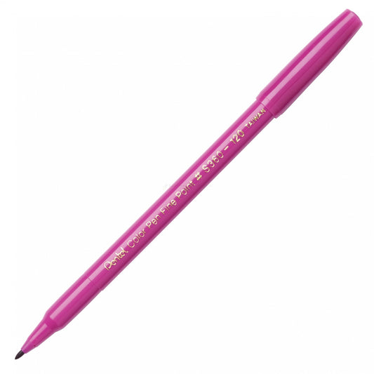 Pentel Color Pen, Fine Pt Magenta