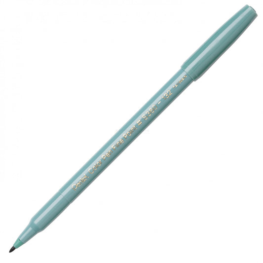 Pentel Color Pen, Fine Pt Grayish Green