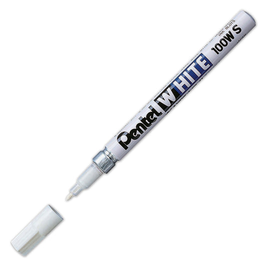 Pentel White Permanent Marker, Fine