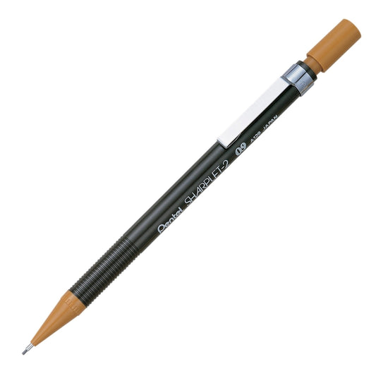 Pentel A129E Sharp Automatic Pencil, Brown Barrel, 0.9mm