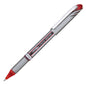 Pentel BL27-B EnerGel NV Liquid Gel Pen, (0.7mm) Medium Line Capped, Metal Tip, Red Ink