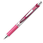 Pentel BL77-P EnerGel Delux RTX Retract Refillable Liq Med Metal Tip3.19, Pink