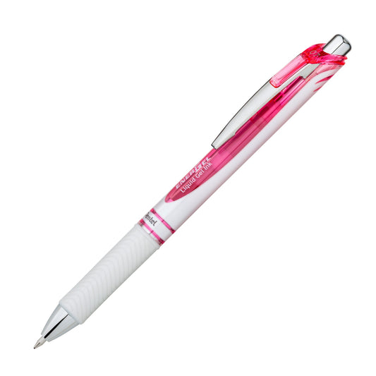 Pentel BL77PW-P EnerGel Pearl Deluxe RTX  0.7mm Pink Accent, Pink Ink