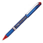 Pentel BLN25-B EnerGel NV Liquid Gel Pen, (0.5mm) Fine Line Capped, Needle Tip, Red Ink