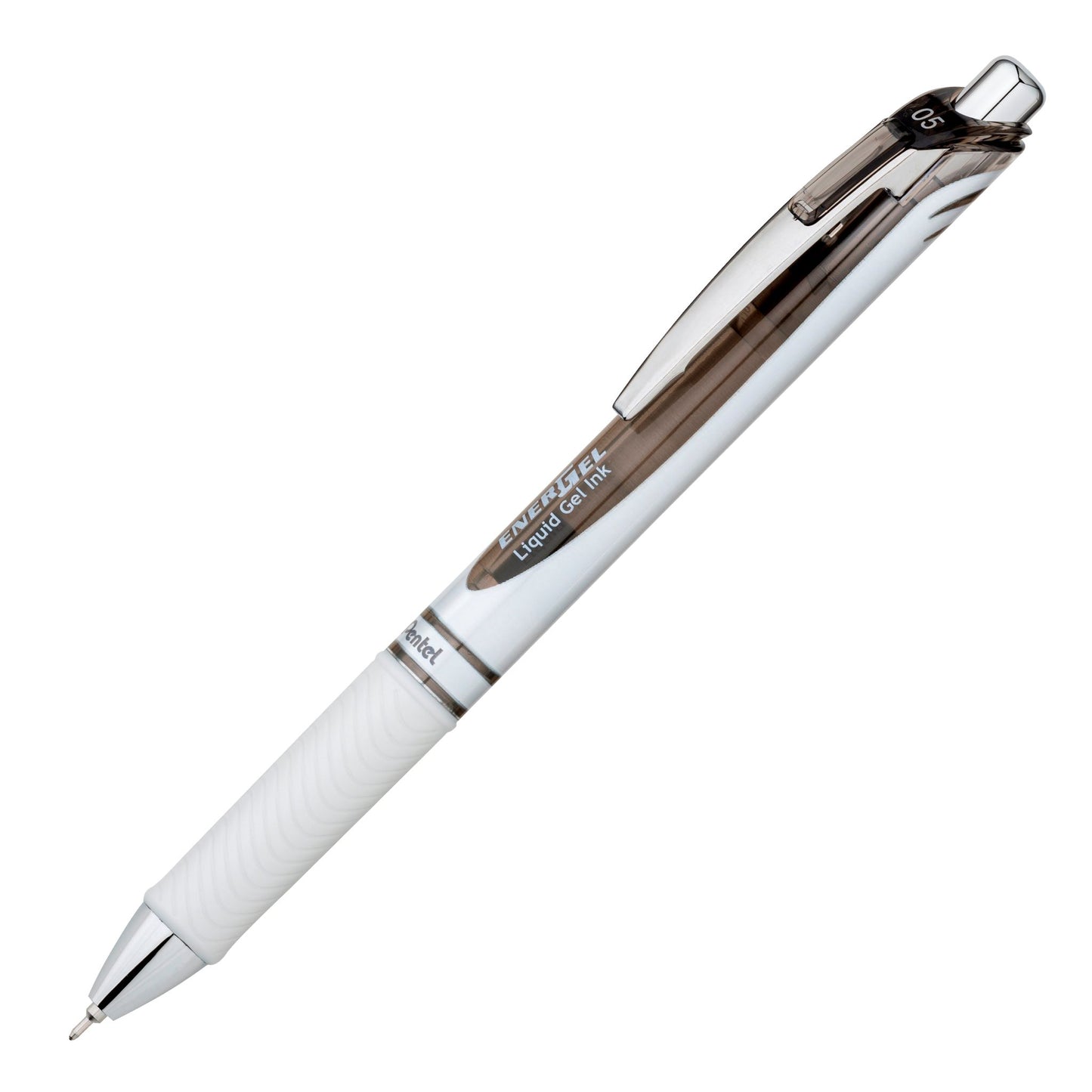 Pentel BLN75PW-A EnerGel Pearl Deluxe RTX Liquid Gel Pen, (0.5mm) Fine Line, Needle Tip, Black Ac...