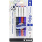 12478 Pilot Frixion Fineliner Erasable Marker Pens, Fine 0.6Mm, Pack Of 4 Colors
