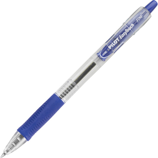 Pilot 32211 EZR Easy Touch Retractable Ball-Point Pen, Fine, Blue