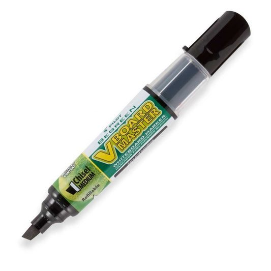 Pilot Vbmc V-Board Master White Board Marker, Black, Chisel