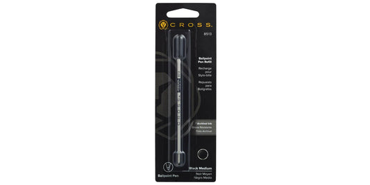 Cross 8513, Standard Ballpoint Pen Refills, Black 1 / Each