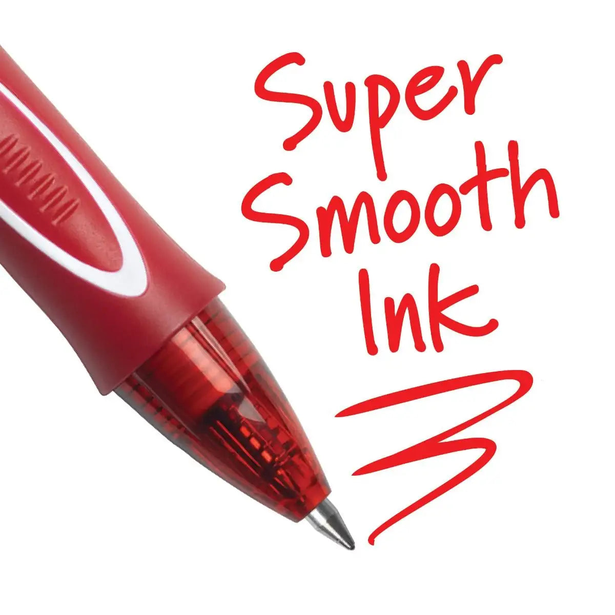 BIC Gel-ocity Quick Dry Retractable Gel Pens, Medium Point, 0.7 mm, Black/Blue/Red Asst