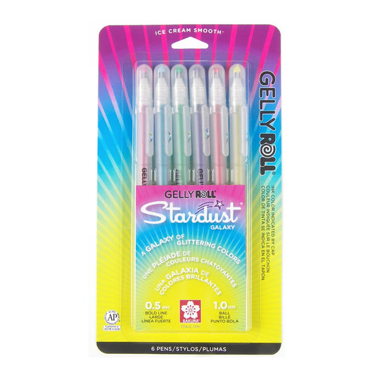 Sakura 37903 Gelly Roll Stardust 6pk, Galaxy