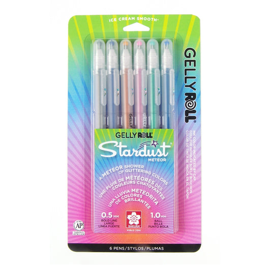 Sakura 37904 Gelly Roll Stardust 6pk, Meteor