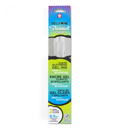 Sakura Gelly Roll Stardust Clear 2Pk