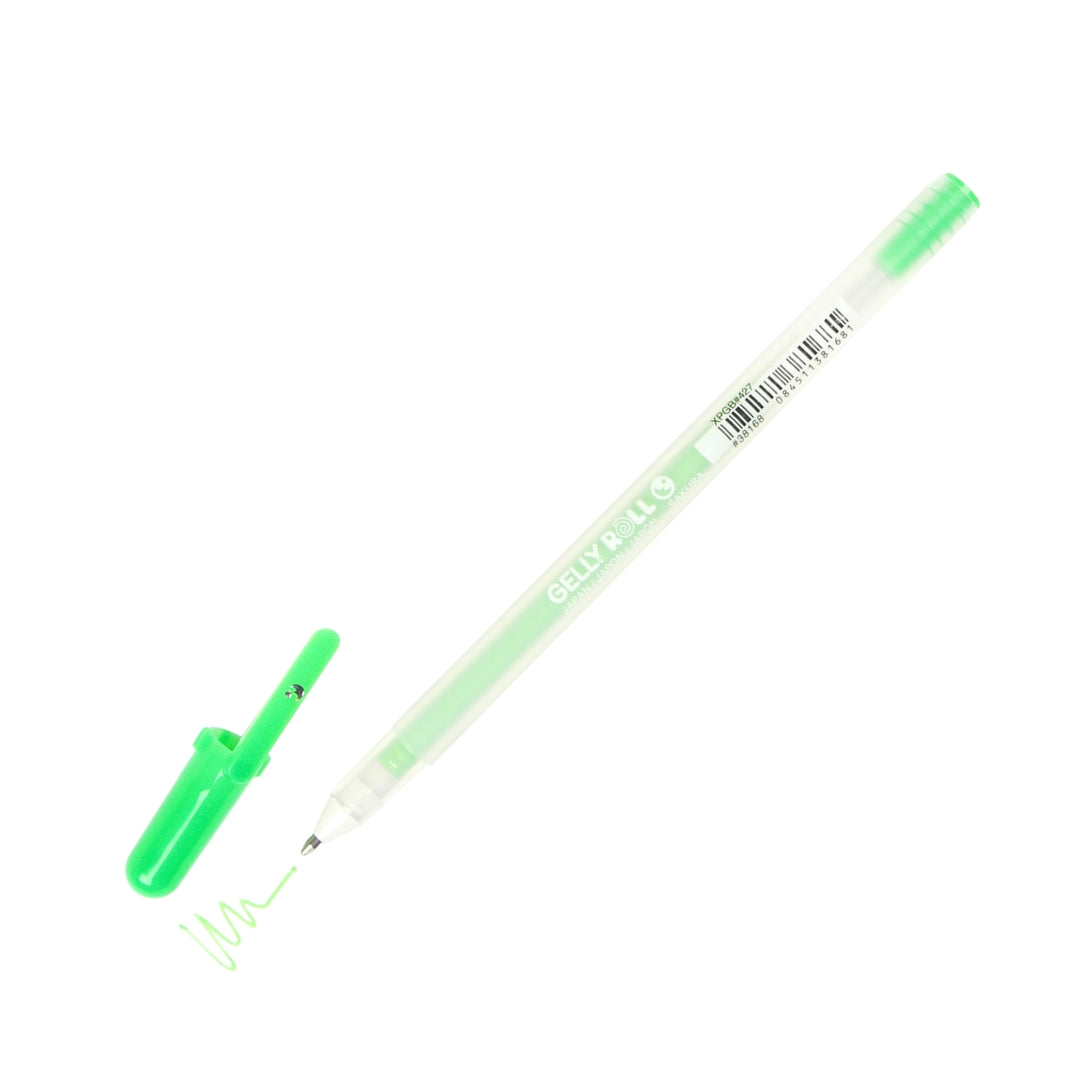 Sakura Gelly Roll Moonlight 10 Fluorescent Green