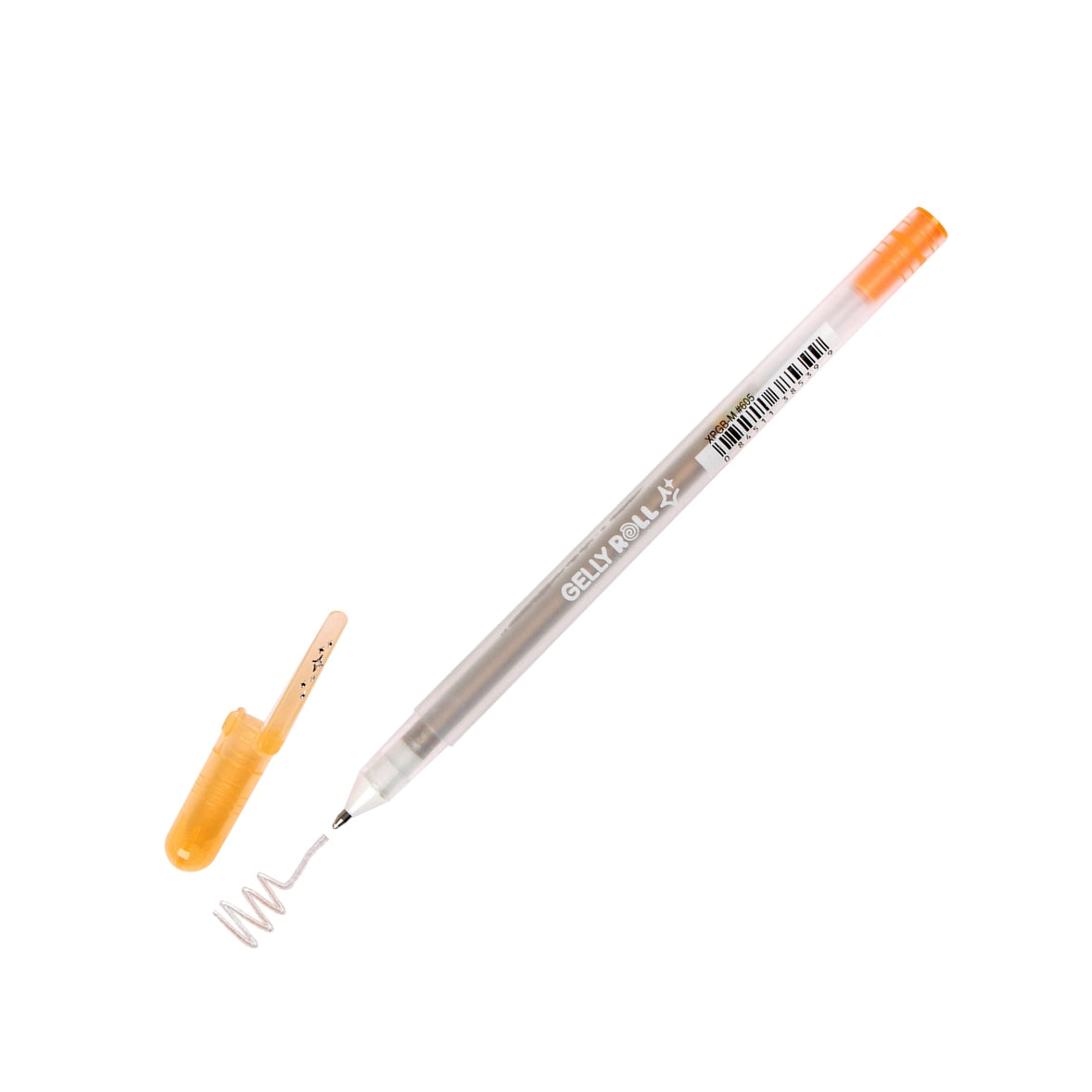 Sakura Gelly Roll Silver Shadow, Orange