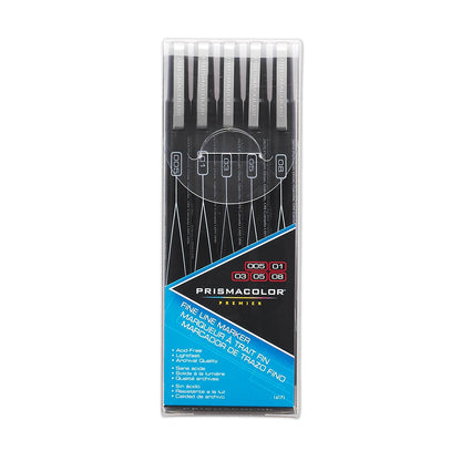 Prismacolor Premier Fine Line Marker 5Ct Set Bl