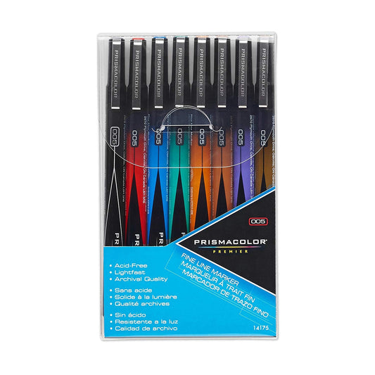 Prismacolor Premier Fine Line Marker 8Ct Set 0.05