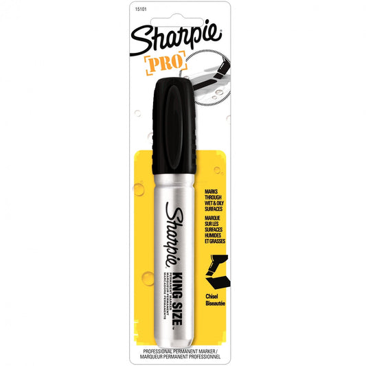Sharpie Permanent Marker, King Size, Black