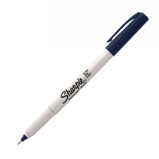 Sharpie Ultra Fine Pt Perm Marker, Navy