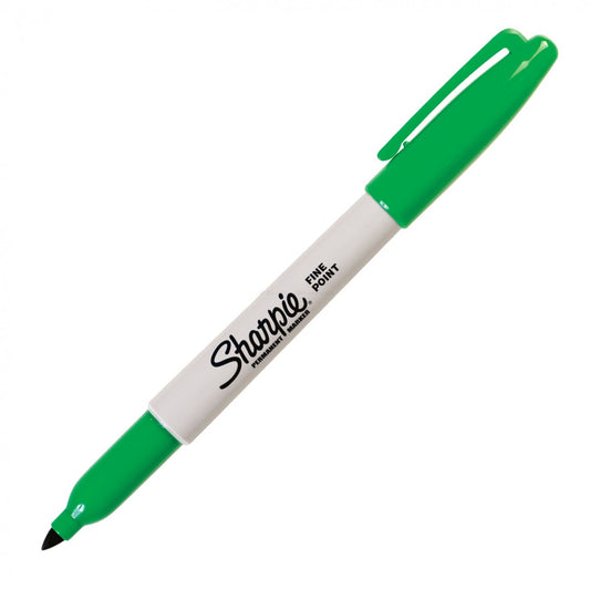 Sharpie Fine Pt Perm Marker, Green