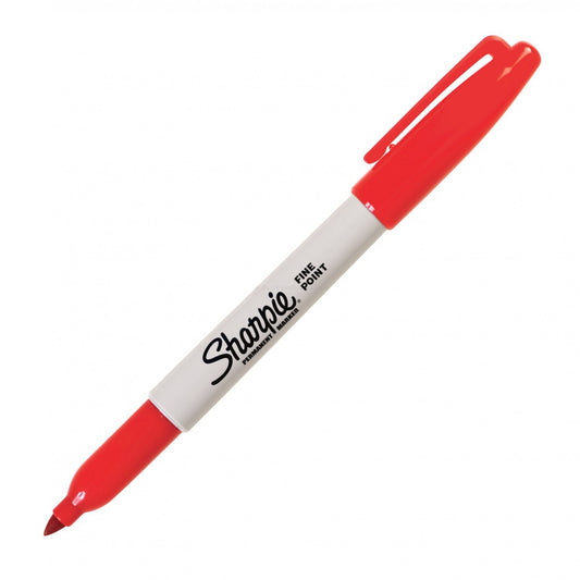 Sharpie Fine Pt Perm Marker, Red