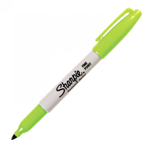Sharpie Fine Pt Perm Marker, Lime