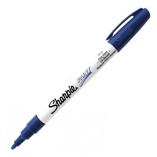 Sharpie Paint, Oil Base Blue Fine