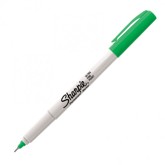 Sharpie Ultra Fine Pt Perm Marker, Grn