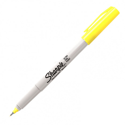 Sharpie Ultra Fine Pt Perm Marker, Yel