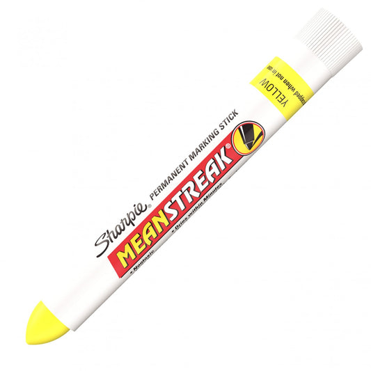 Sharpie Mean Streak Permanent Marking Stick Yellow Broad