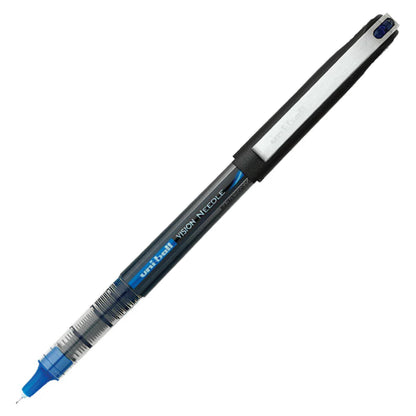 Uni Ball 1734919 Vision Needle Micro Blue Roller Ball Pen