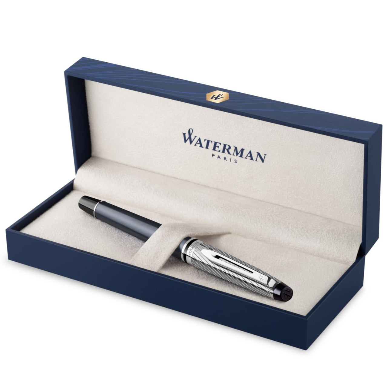 Waterman Expert3 MTLC Stone CT Fountain Pen F TB