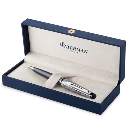Waterman Expert3 MTLC Stone CT Ball Point Pen F Black TB