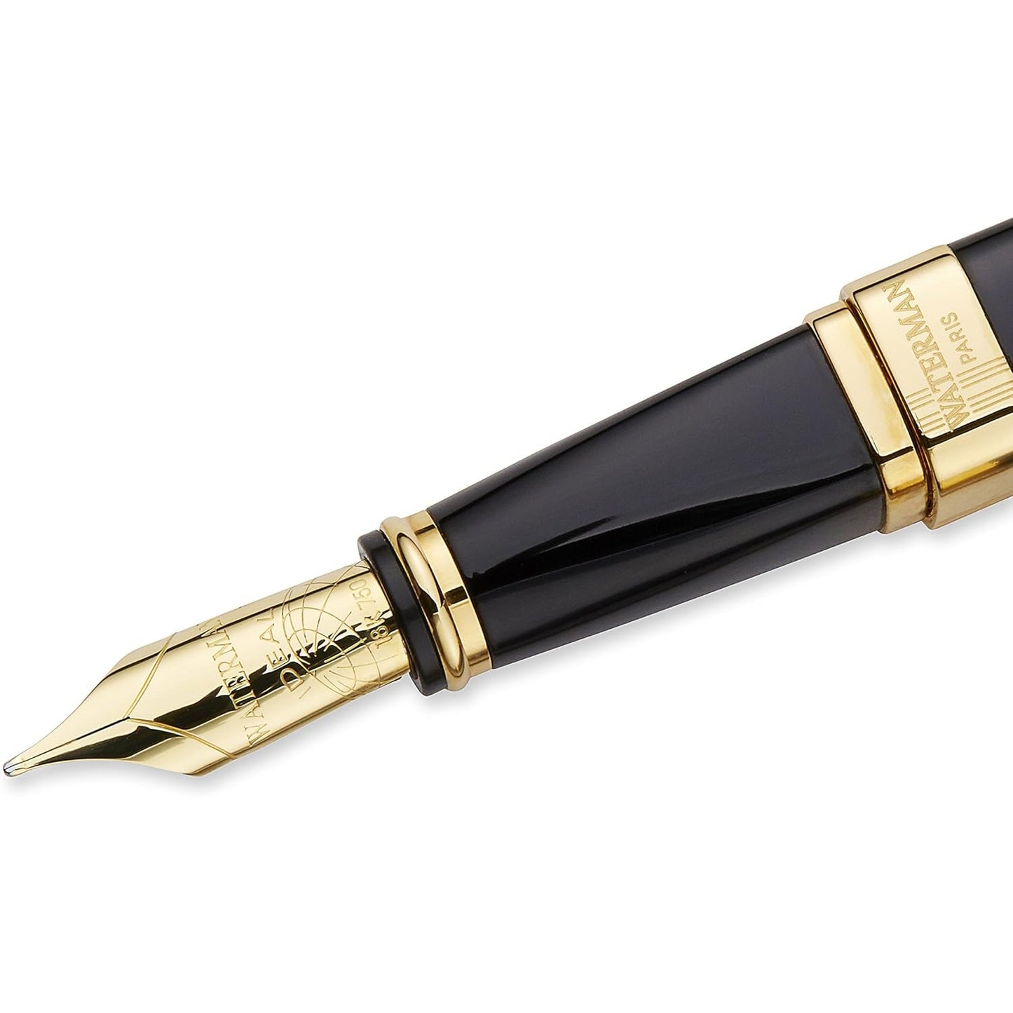 Waterman Exception Slim Black GT Fountain Pen M