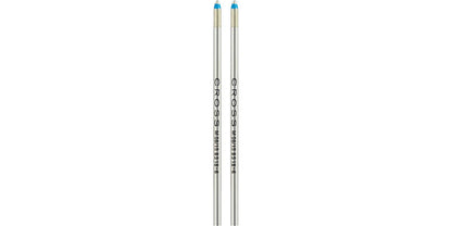 Cross 8518-6 Refill, Ballpoint, Mini Medium Blue 2 Pk