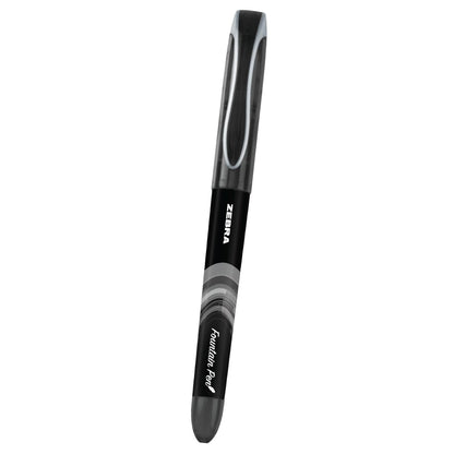 Zebra 04112 Zensations Fountain Pen 0.6mm Black 2Pk