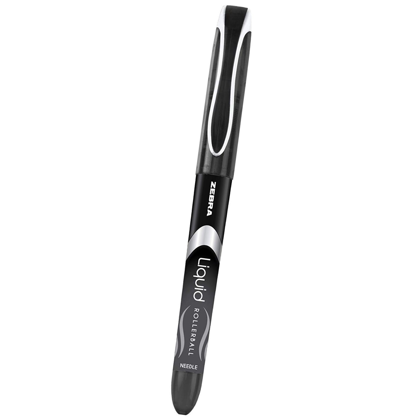 Zebra 44410 Zebra Liquid Rollerball Needle 0.5mm Black Dozen