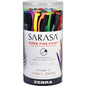 Zebra 67117 Sarasa Fineliner Pen 0.8mm Assorted 24pc Cup Display