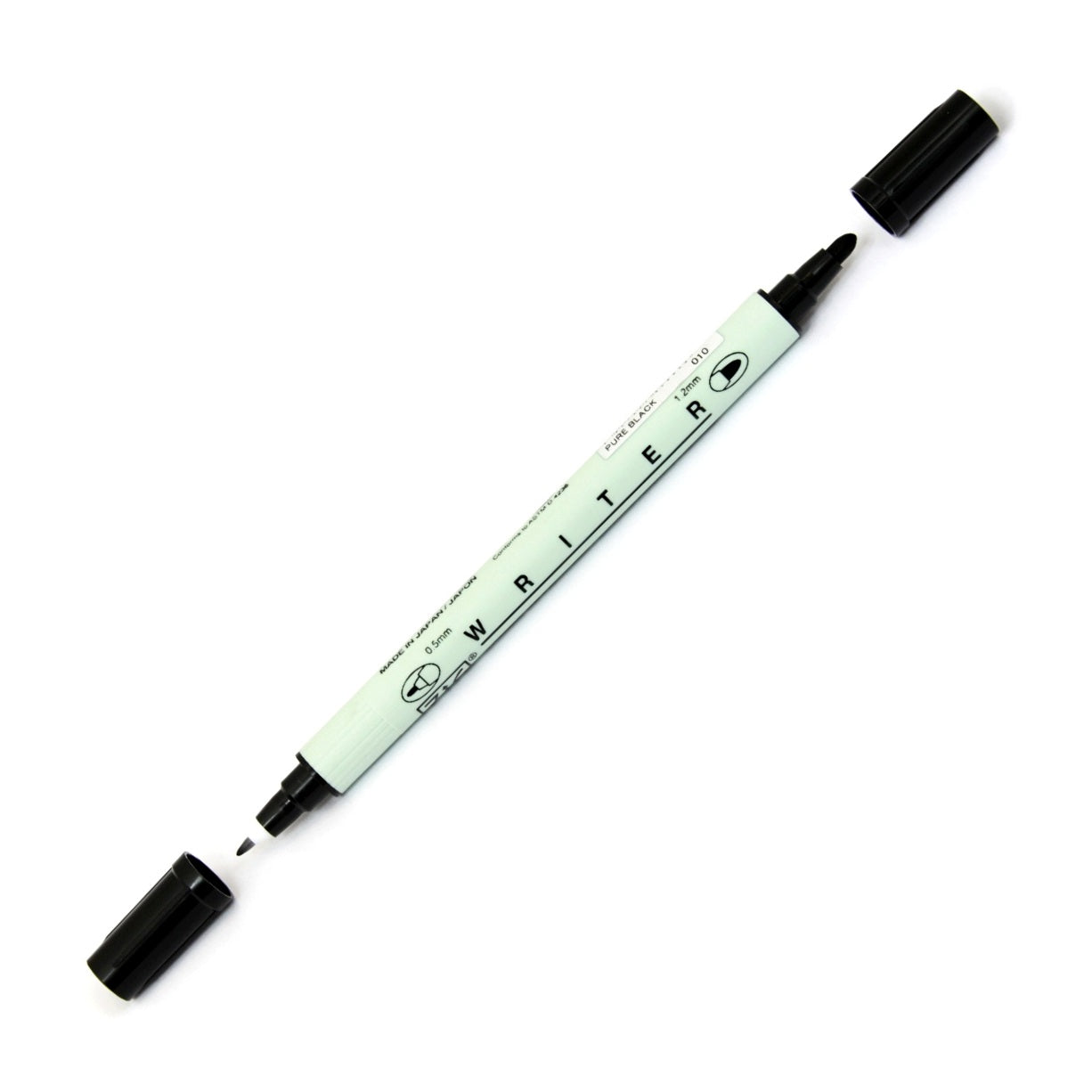 Zig MS6600-10 The Writer Pen, Pure Black